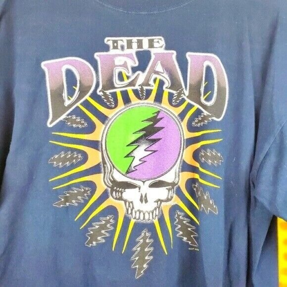 The Dead, Grateful Dead Peter Forsythe 2003 Tie Dye Long Sleeve Tee Sz XL NICE! - Picture 2 of 9